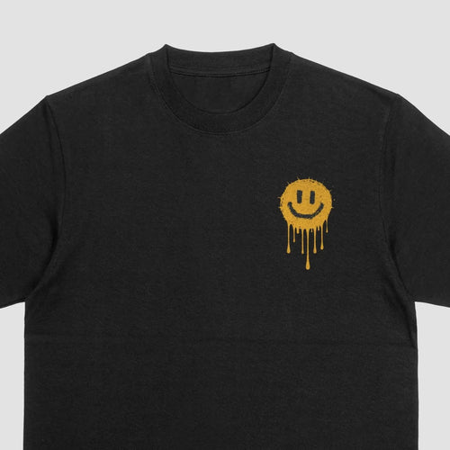Nothing Beats Getting Yolked – Drip Smiley Graphic Tee