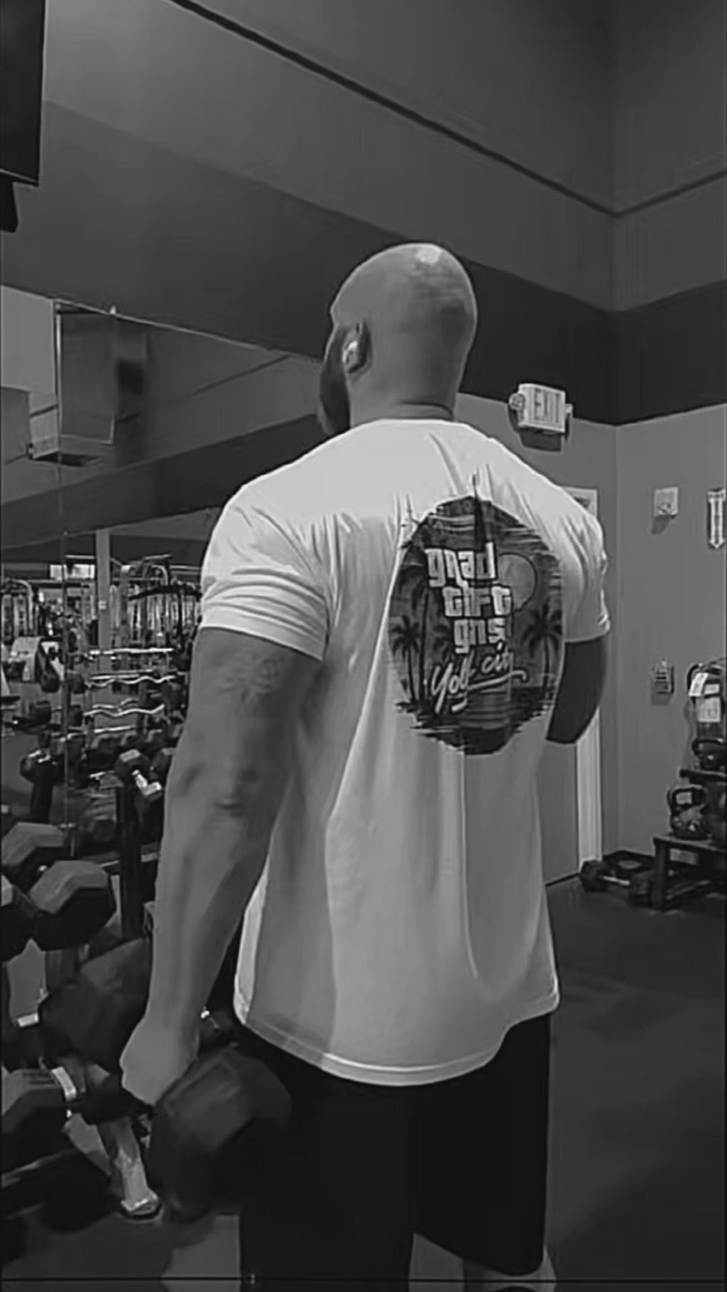 Grand Theft Gains - Yolked City Graphic Tee